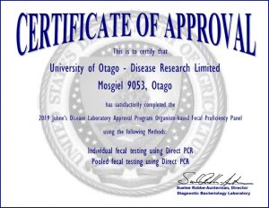 USDA Accreditation - DRL Dunedin